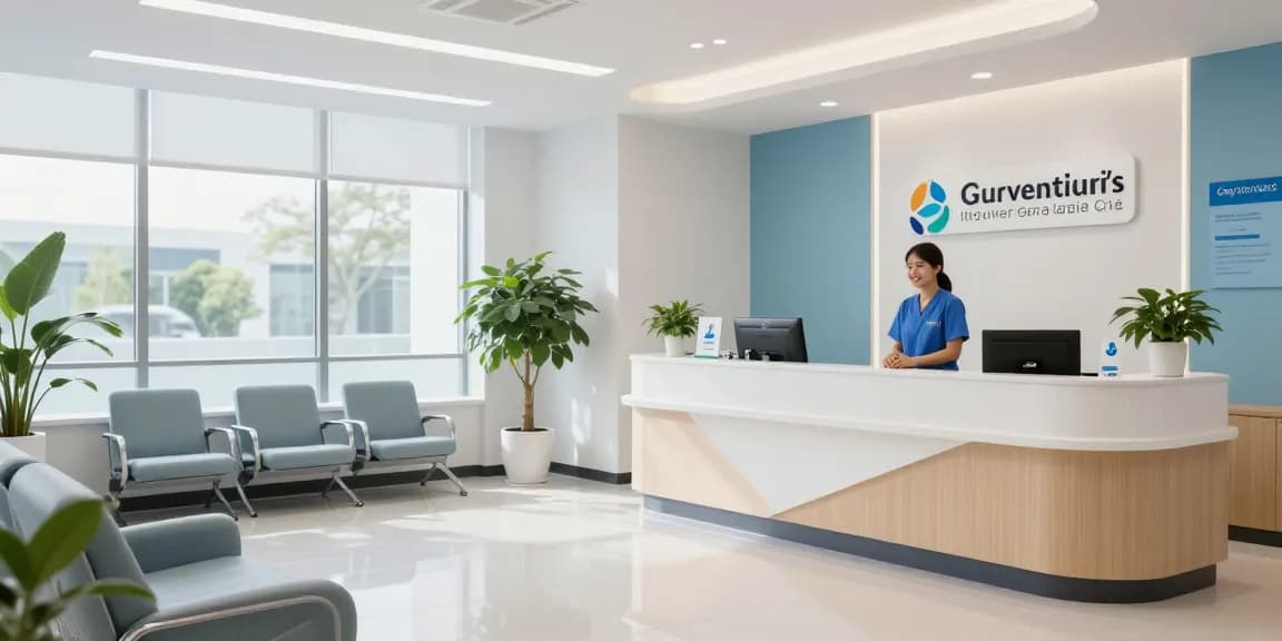 "ACA documents needed for health insurance application at a medical clinic, featuring patient care, welcoming environment, and professional staff."