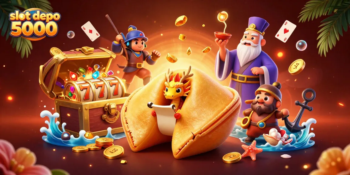 Experience winning with slot depo 5000 as dragon warriors guard golden treasures in a vibrant casino world.