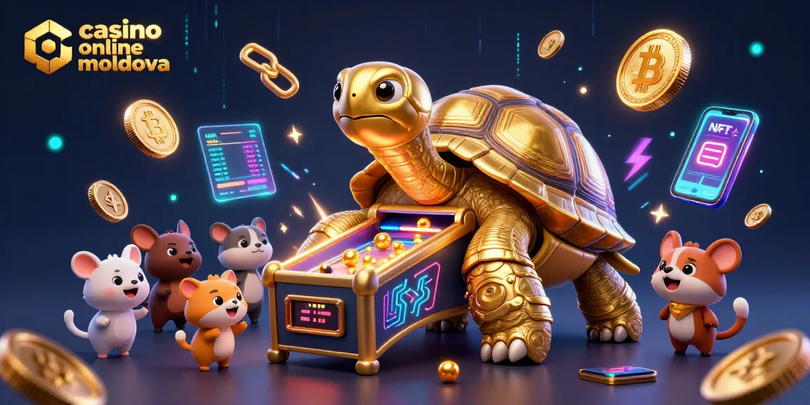Sloturi inovatoare și câștiguri mari pe casino online moldova, ilustrație 3D captivantă.