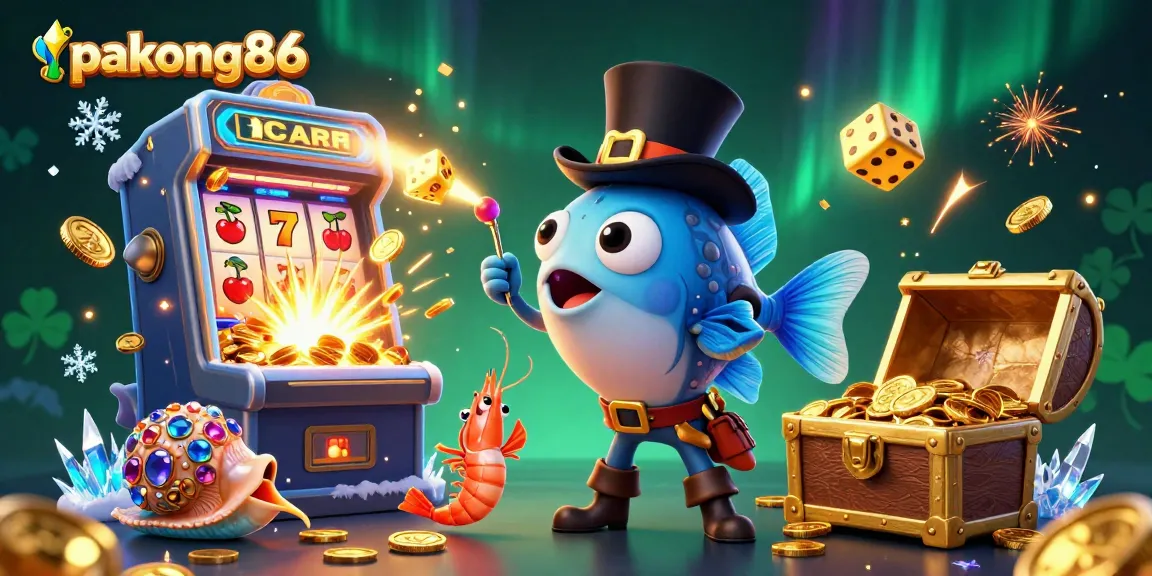Spin the slot machine and win big with pakong86's exciting jackpot celebration!