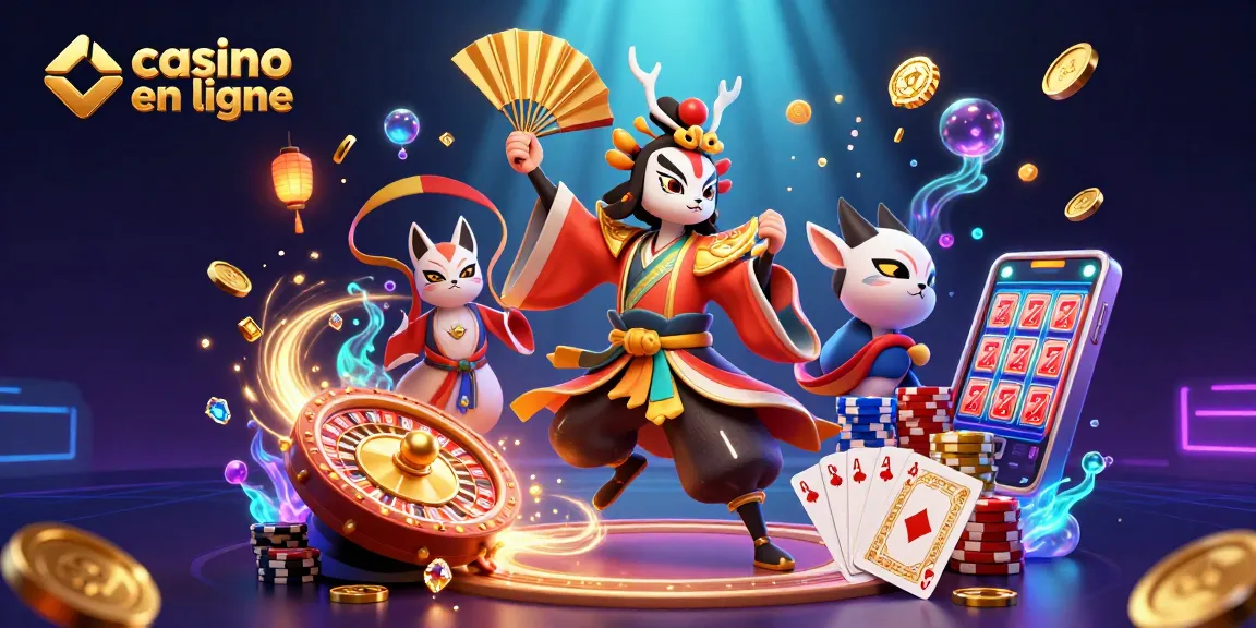 Gagnez des jackpots au casino en ligne avec des jeux palpitants et des animations éclatantes.