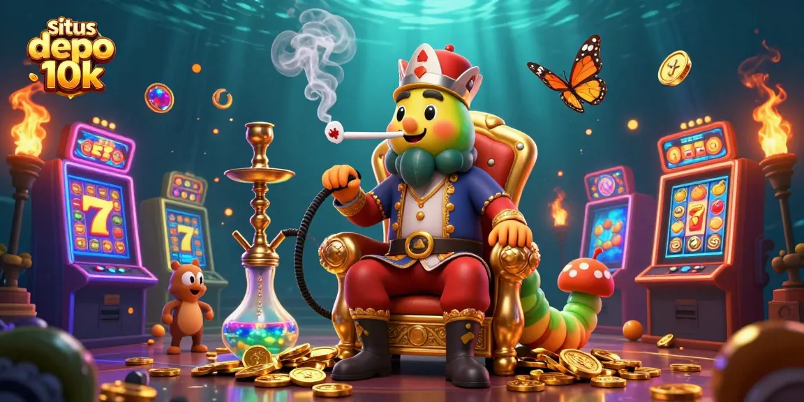 Engage in thrilling gameplay at situs depo 10k with vibrant slot machines and magical characters.