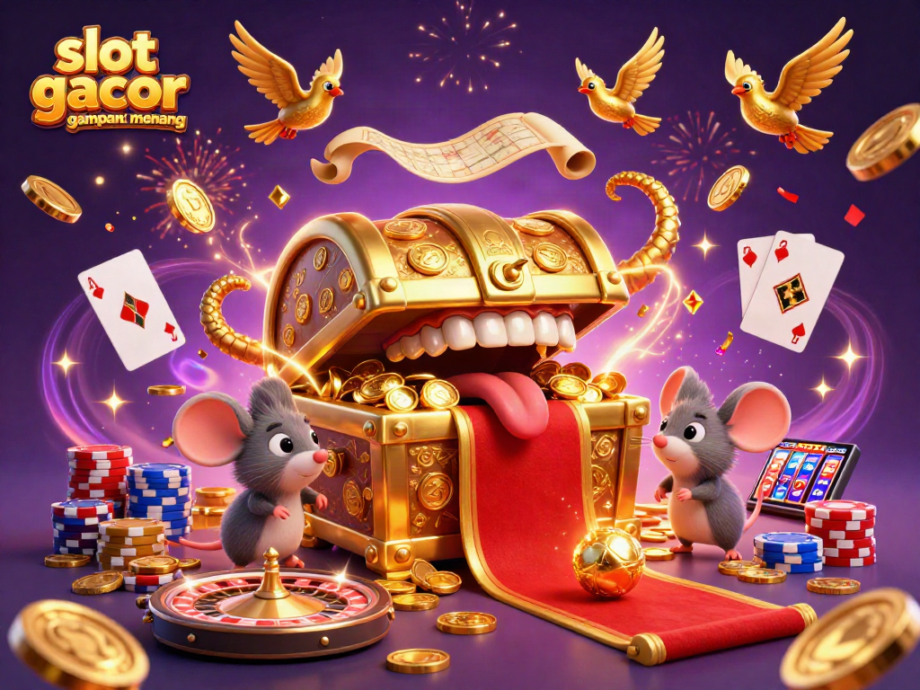 Menangkan slot gacor gampang menang dengan peti harta karun dan karakter menarik di kasino virtual.