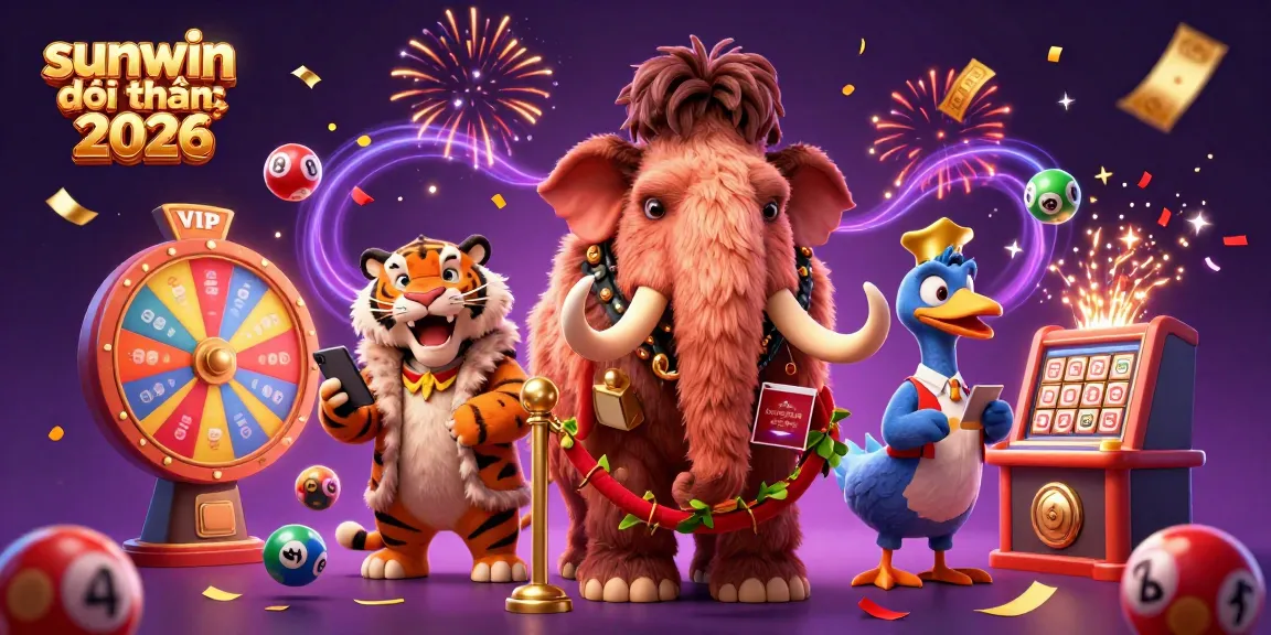 Engage with sunwin đổi thưởng 2026 at a lively casino scene featuring vibrant characters and dynamic game elements.
