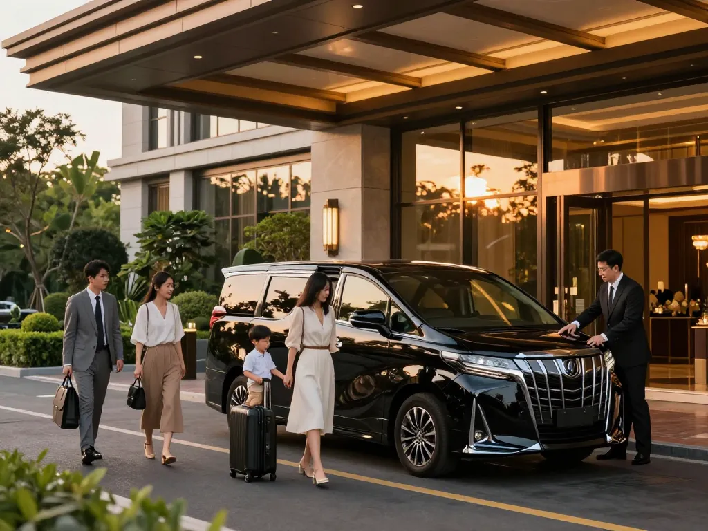 Trải nghiệm chuyến đi sang trọng với dịch vụ cho thuê xe Alphard, thể hiện sự thanh lịch và thoải mái.