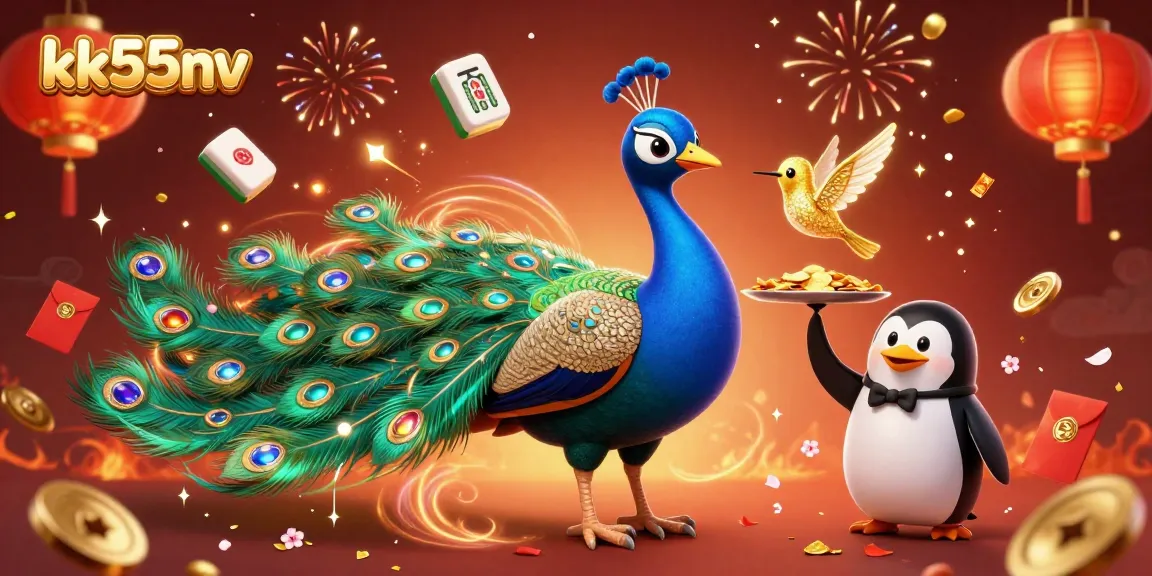 Experience excitement at kk55nv with a dazzling scene showcasing vibrant characters and casino elements.