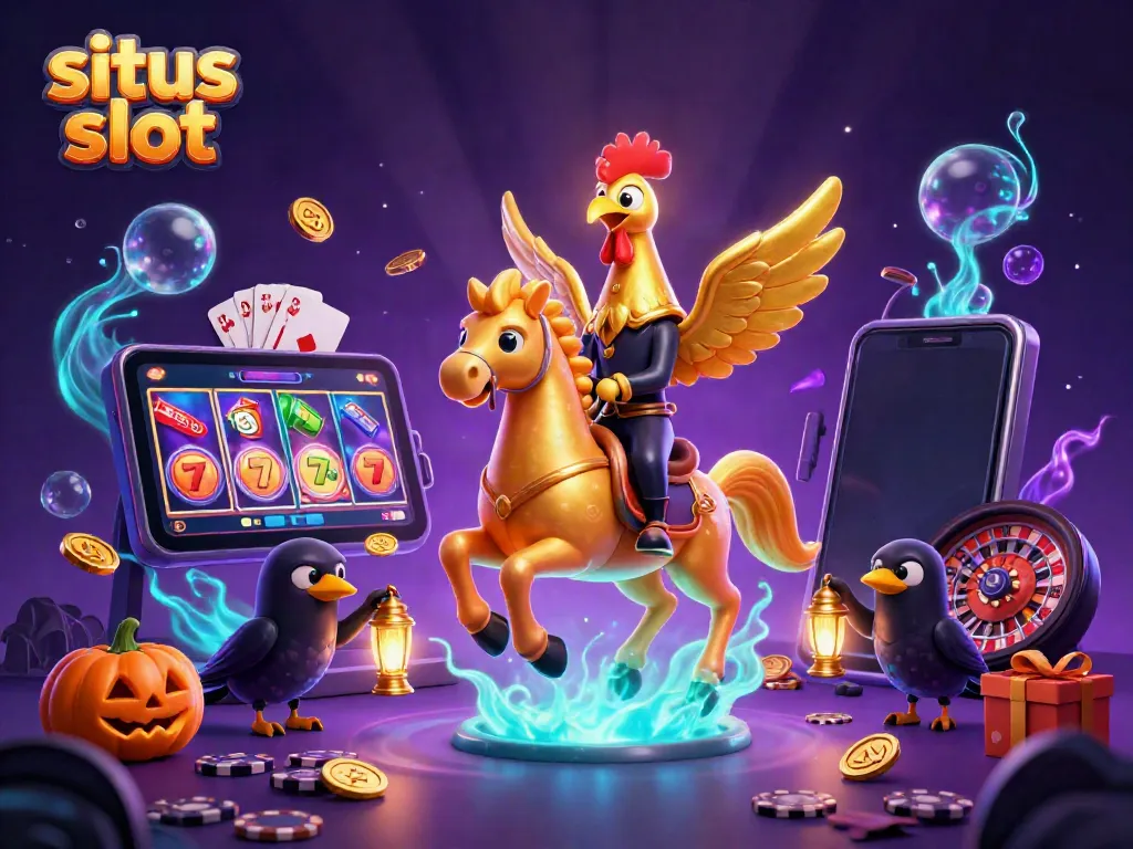 Menggairahkan situs slot dengan karakter unggas berkilau dan elemen permainan dinamis.