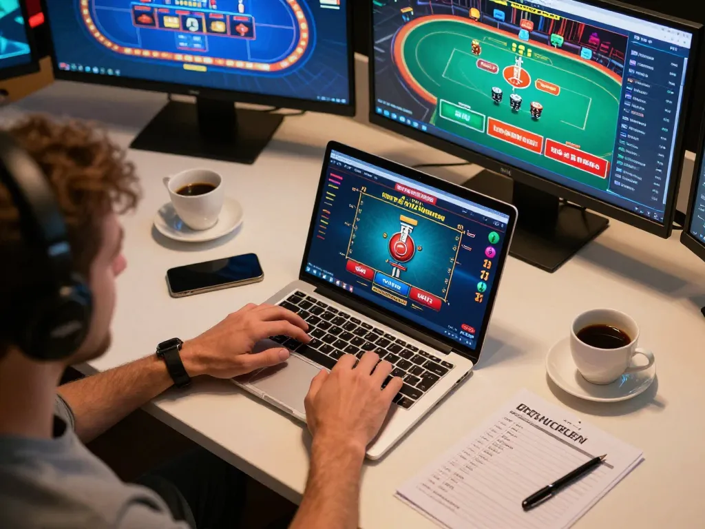 Engaging in strategic gameplay on RR88 SELECT, focusing on poker action during an online tournament.