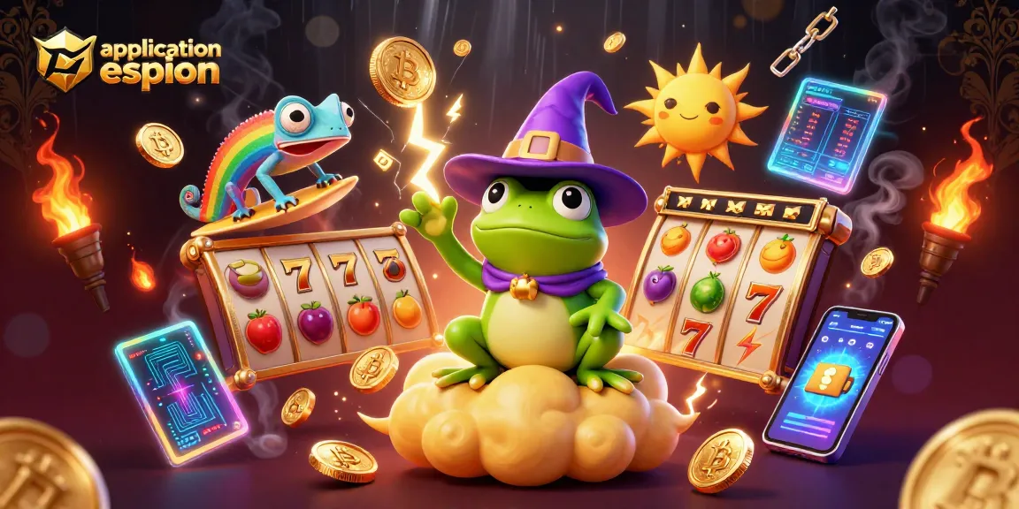 Jouer à application espion avec des symboles de jackpot et des pièces d'or, détecter les logiciels espions facilement.