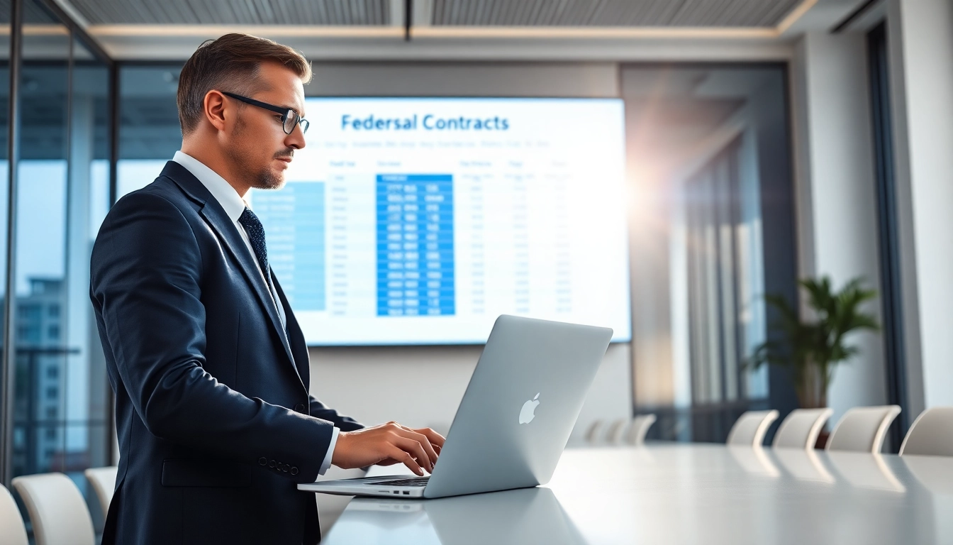 Consultant engaged in registration and certification in Federal databases for federal contracts.