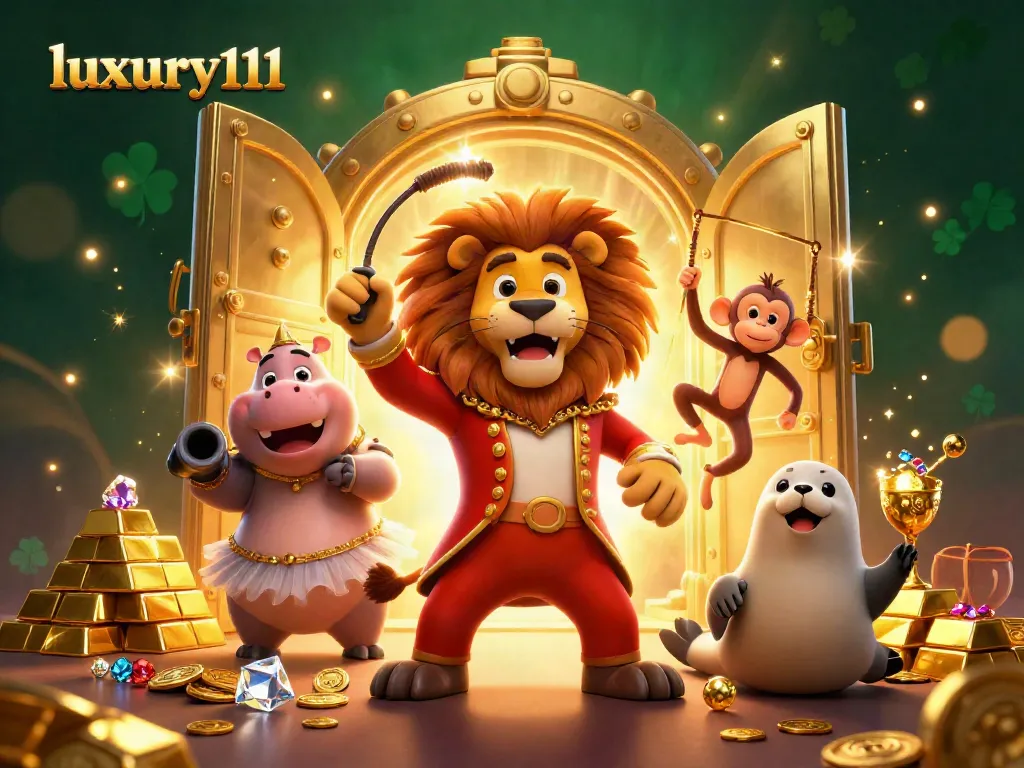 Permainan slot di luxury111 menampilkan karakter lucu dan harta karun gemerlap, memikat penjudi.