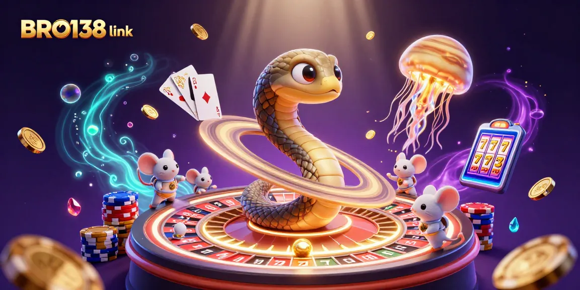 Experience thrilling gameplay with BRO138 link featuring lucky slot reels, vibrant characters, and sparkling gems.