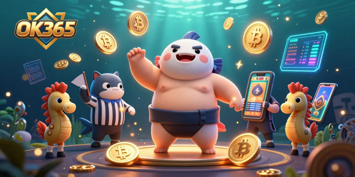 Engage in the thrilling underwater casino world of OK365, where 3D characters and crypto gaming merge.