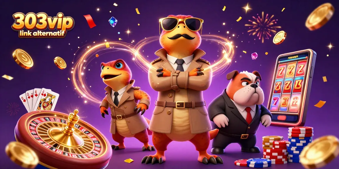 Experience the thrill of online gaming with the 303vip link alternatif in a vibrant casino scene.