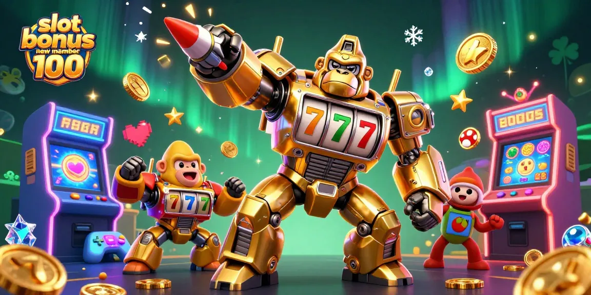 Menangkan slot bonus anggota baru 100 dengan mengalahkan jackpot di arena kasino virtual.